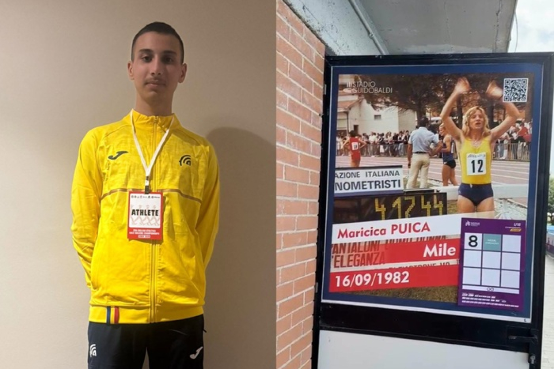 Dragoș Fîră, de la CSM-LPS Vaslui, participă la Campionatul European U18 de atletism