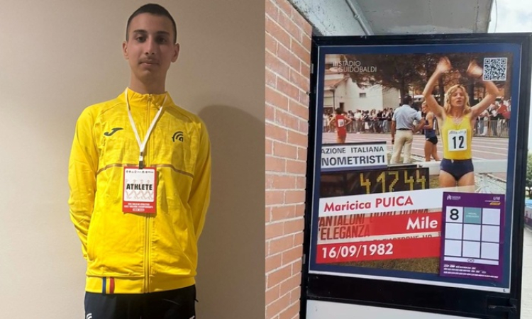 Dragoș Fîră, de la CSM-LPS Vaslui, participă la Campionatul European U18 de atletism