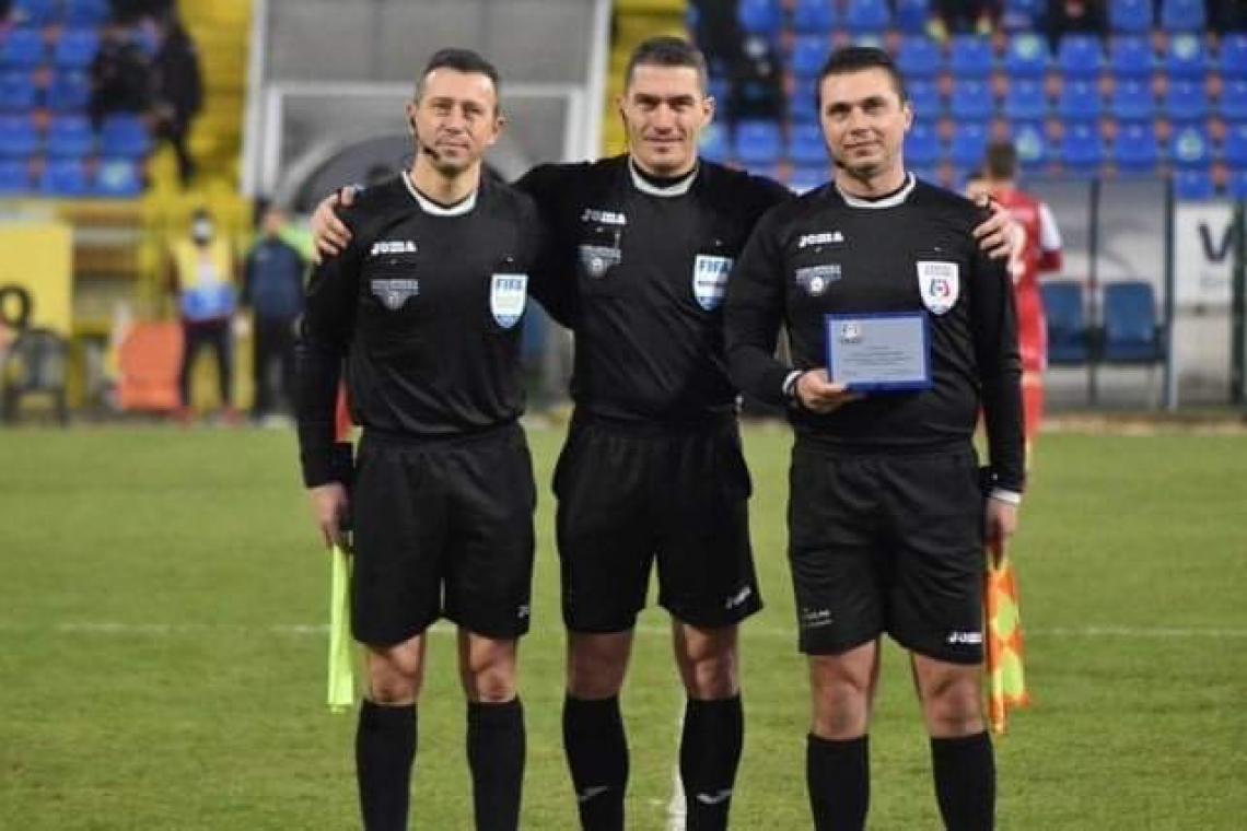Daniel Hulubei și-a încheiat frumoasa carieră de arbitru