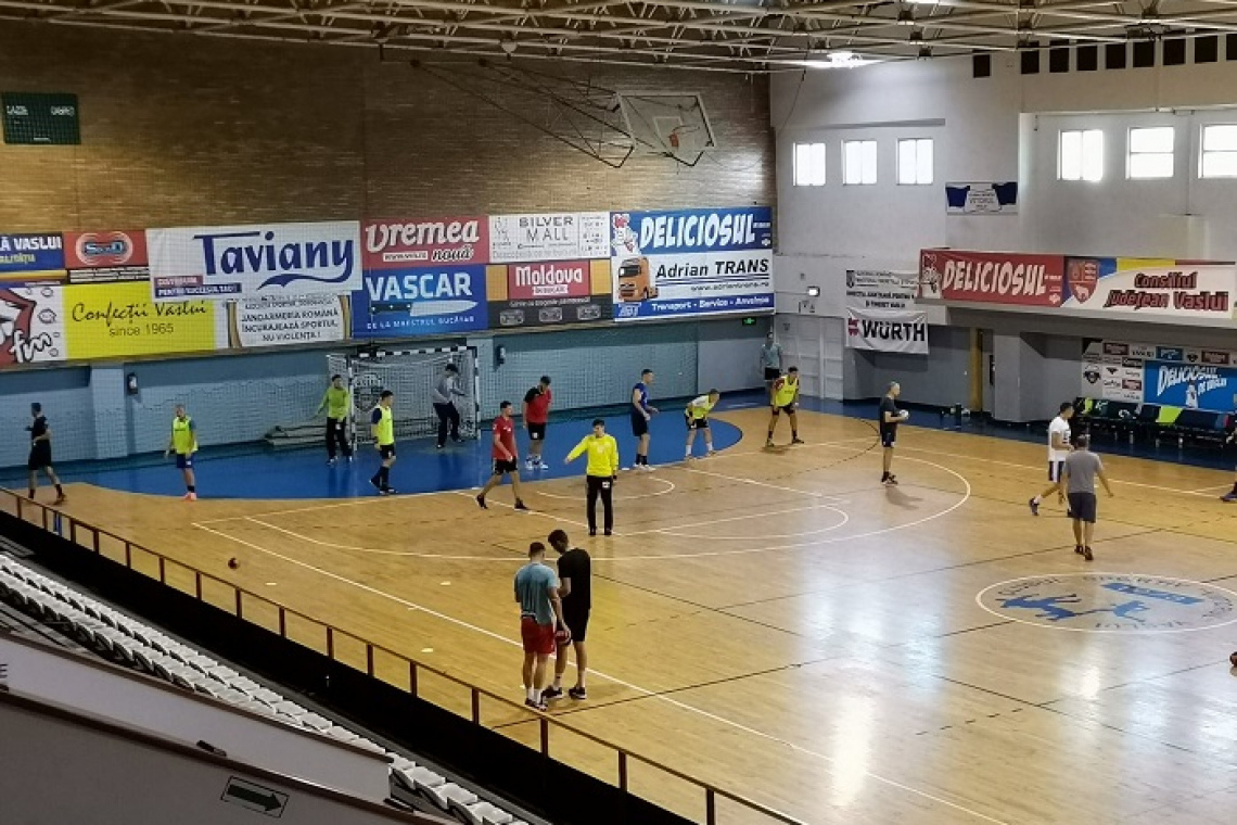 CSM Vaslui a reluat pregătirile: Optimism înaintea returului!