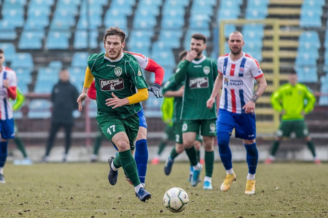 Sporting Juniorul Vaslui, învinsă de liderul seriei a doua, Oțelul Galați!