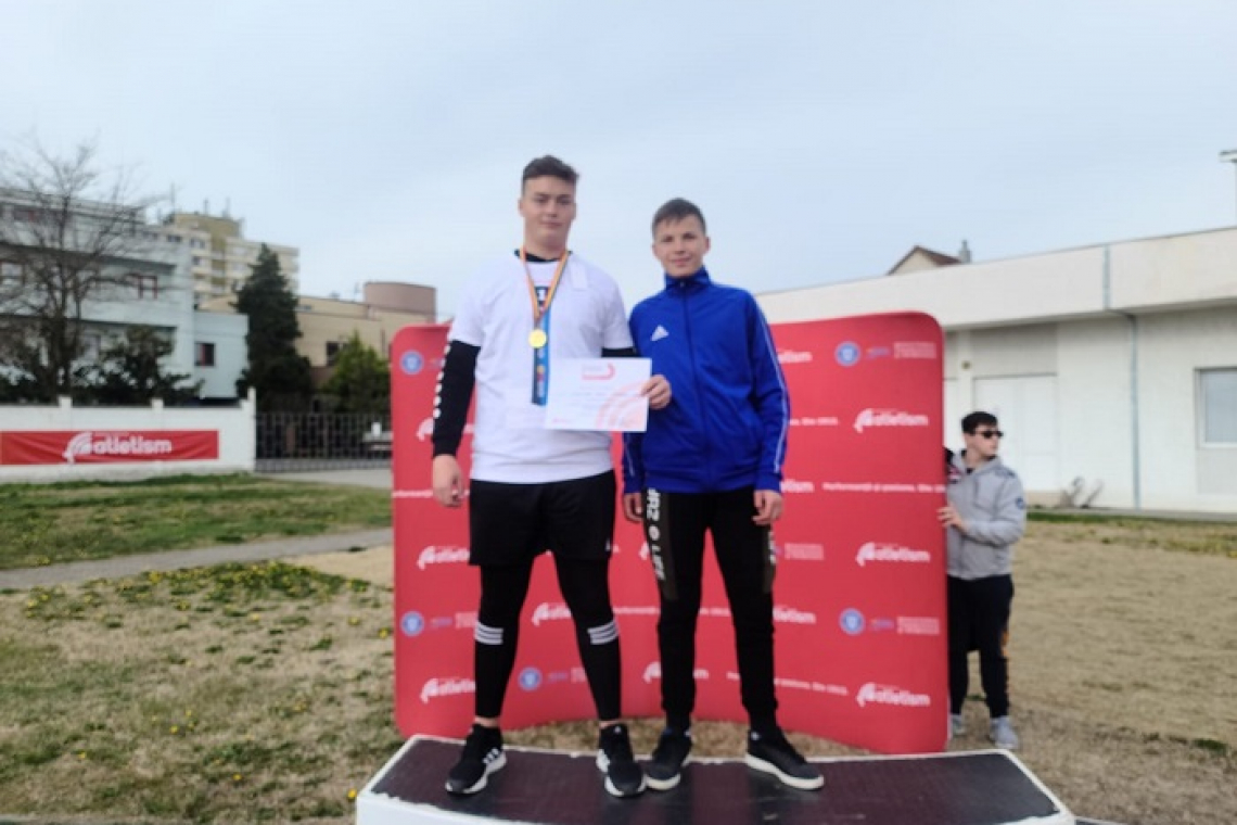 Viitorul Vaslui a dominat podiumul la masculin în cadrul CN de aruncări lungi