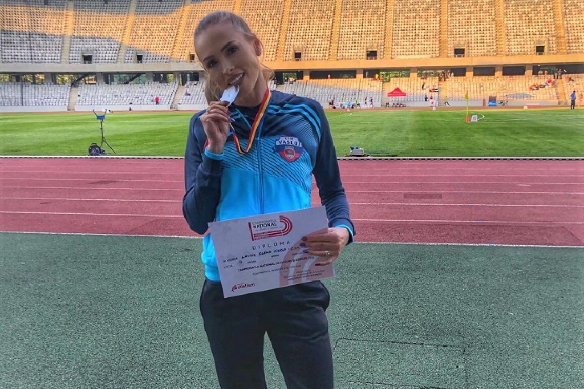 Mirela Lavric, vicecampioană națională la atletism!