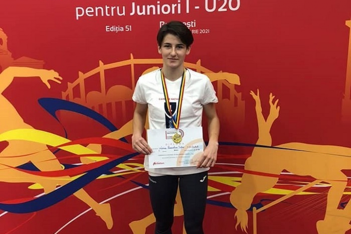 Bârlădeanca Larisa Talpiș a cucerit două medalii de argint la Balcaniada U20