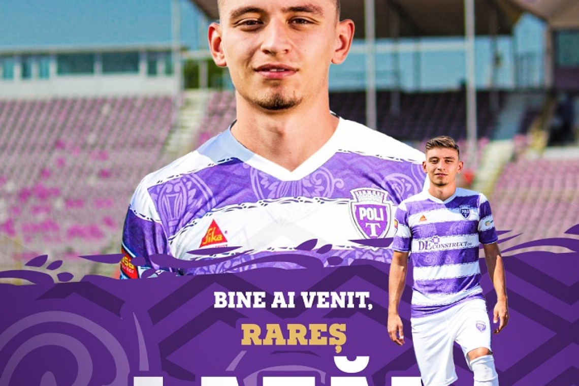 Vasluianul Rareș Lazăr a ajuns la Politehnica Timișoara