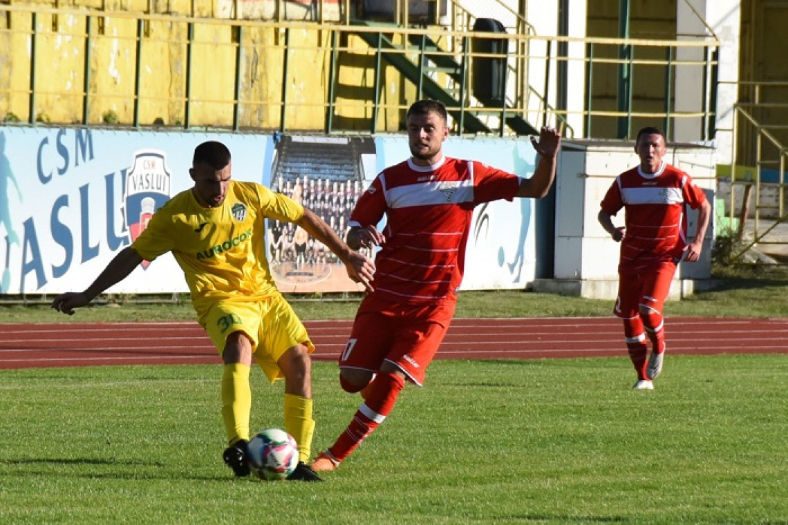 Sporting Juniorul Vaslui a plecat doar cu un punct de la ultima clasată, CSM Bacău