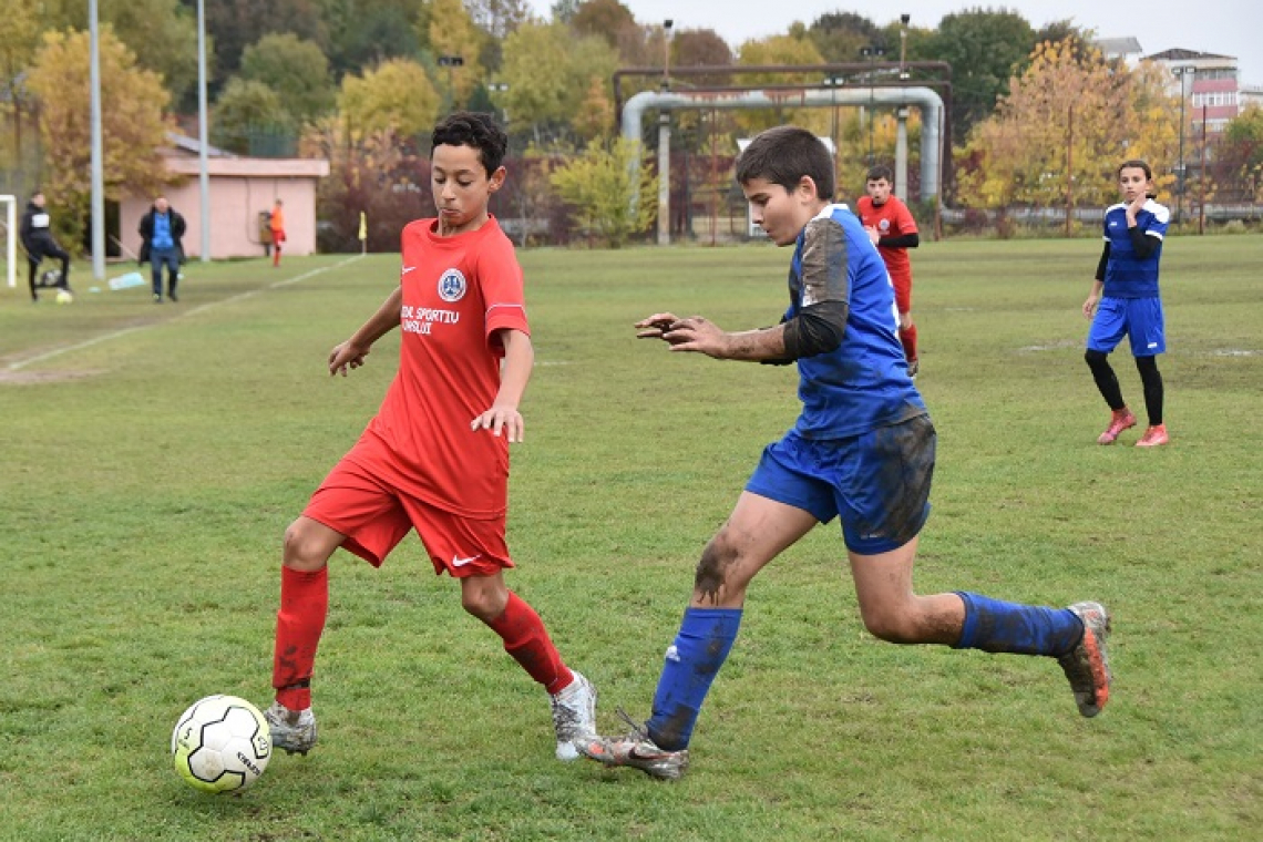 Egal la debutul în Liga Elitelor U15