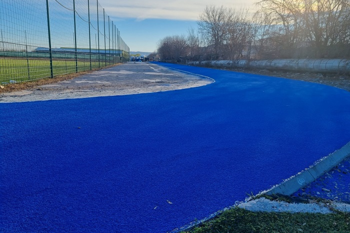 A fost modernizat un segment al pistei de atletism de la baza sportivă a LPS Vaslui