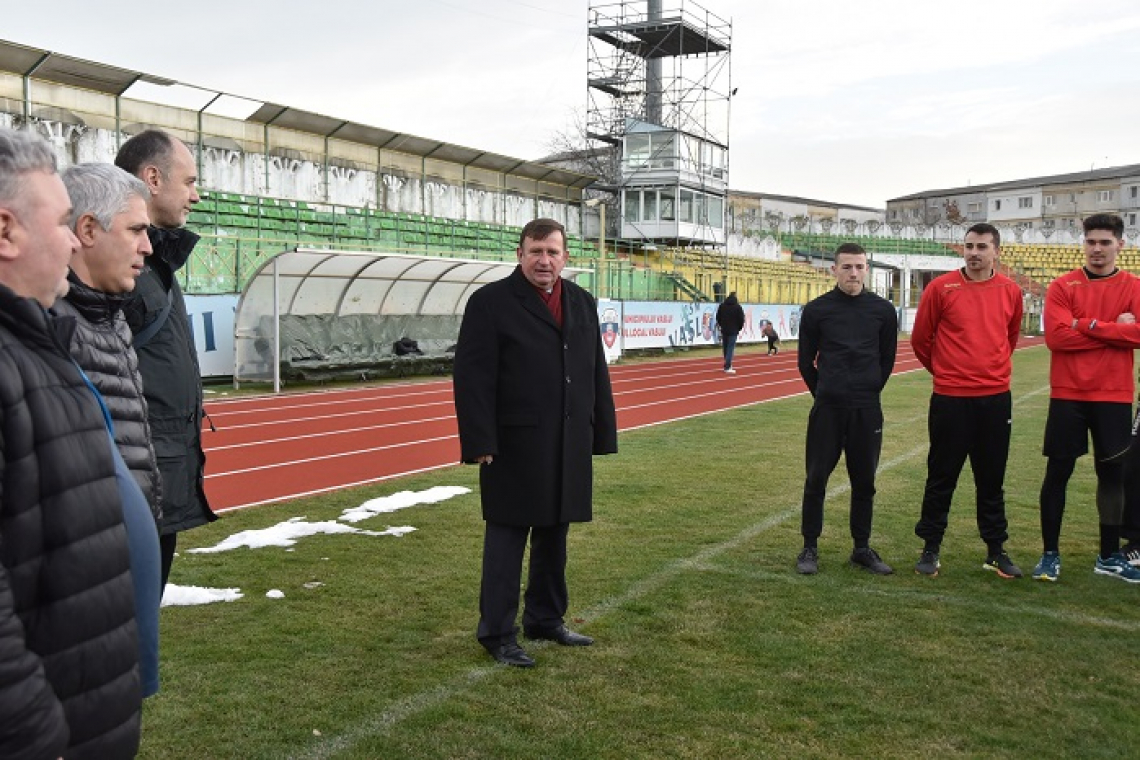 Autoritățile sunt alături de sportivii de la CSM Vaslui