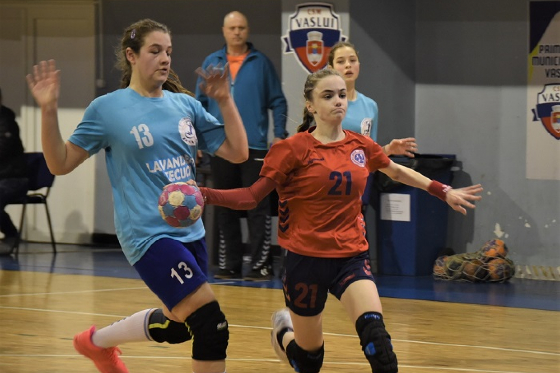 Handbalistele junioare 3 de la LPS Vaslui revin pe locul 2 la Turneul Speranță