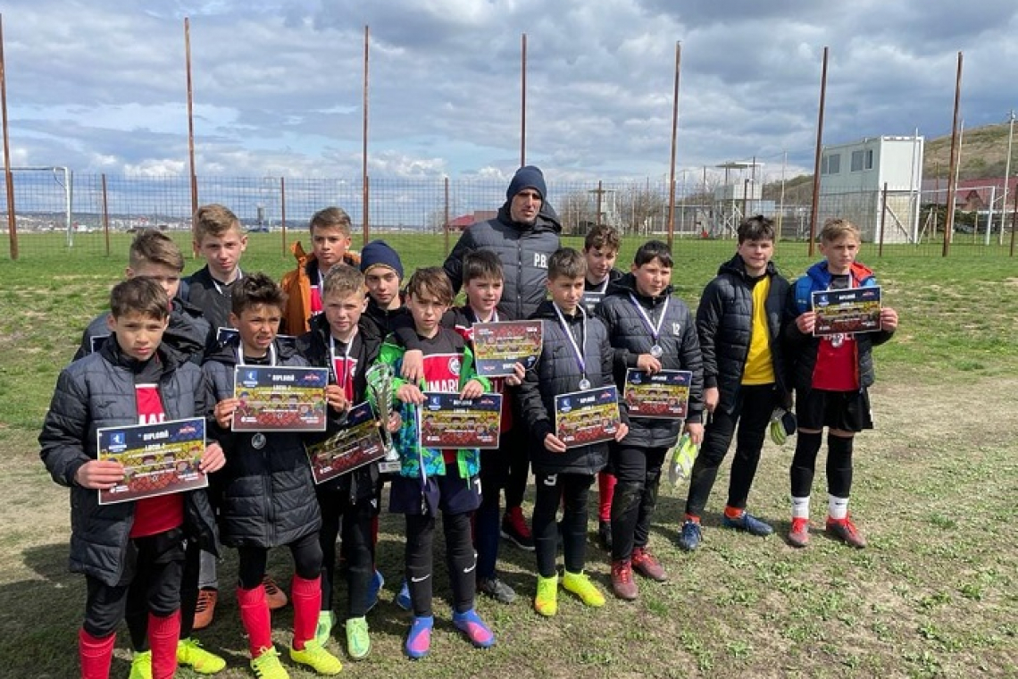 Puștii lui Bogdan Panait, locul 2 la Miroslava Youth Cup