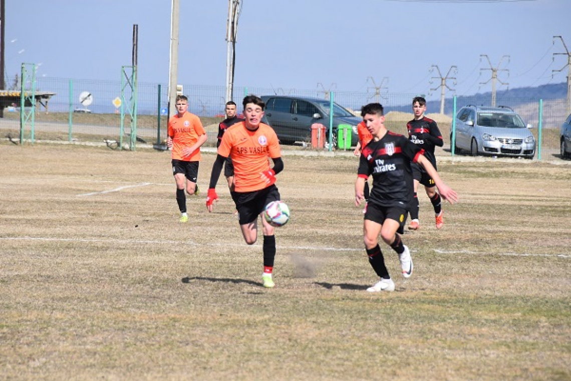 LPS Vaslui, la un punct de șaisprezecimile CN de fotbal Under 19