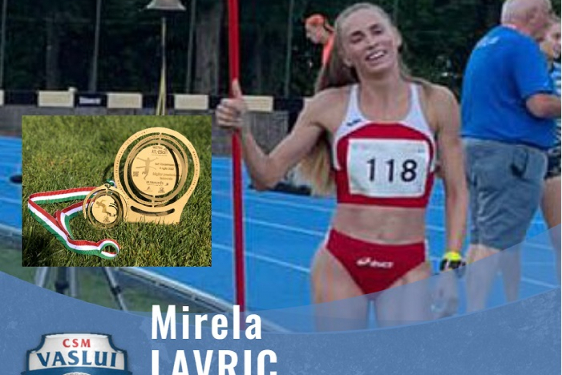 Mirela Lavric a câștigat Memorialul ”Ivo Merlo” din Italia