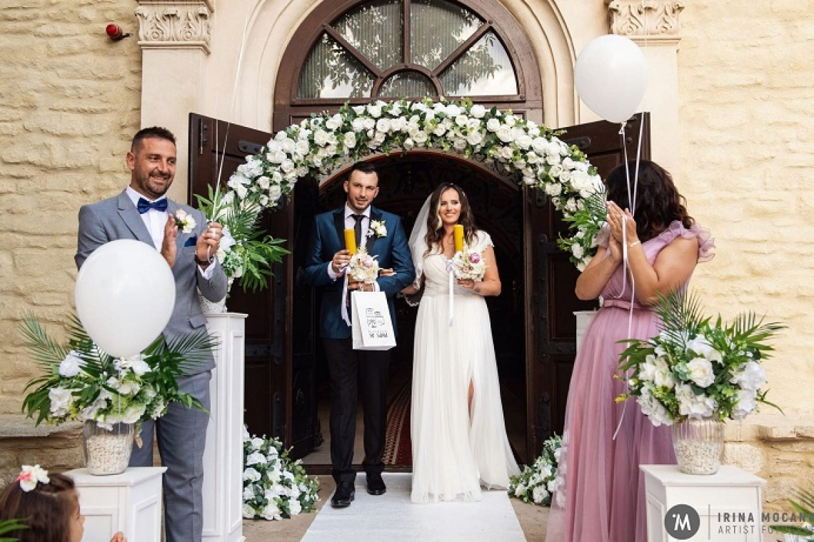 Nuntă în familia CSM Vaslui: Florin Acatrinei s-a căsătorit cu Ștefania Florea!