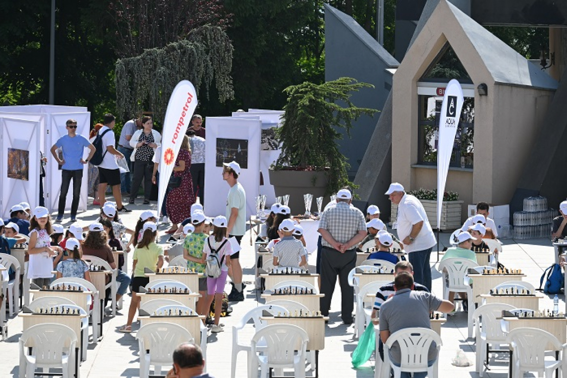 Parcul Tineretului loc propice pentru proiectul „Șah în Școală”