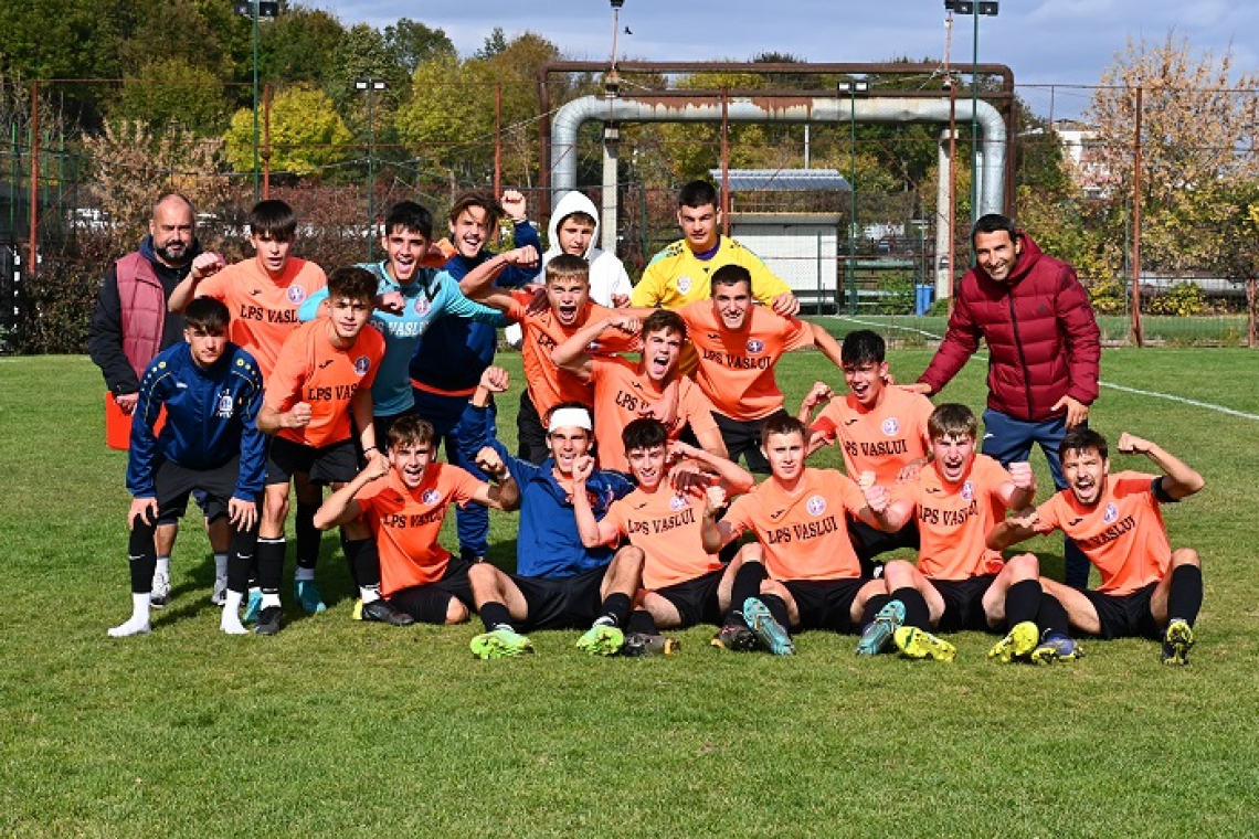 LPS Vaslui s-a calificat în următorul tur al Cupei României Under 19