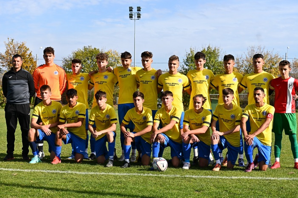 LPS Vaslui neînvinsă de opt etape la Under 17