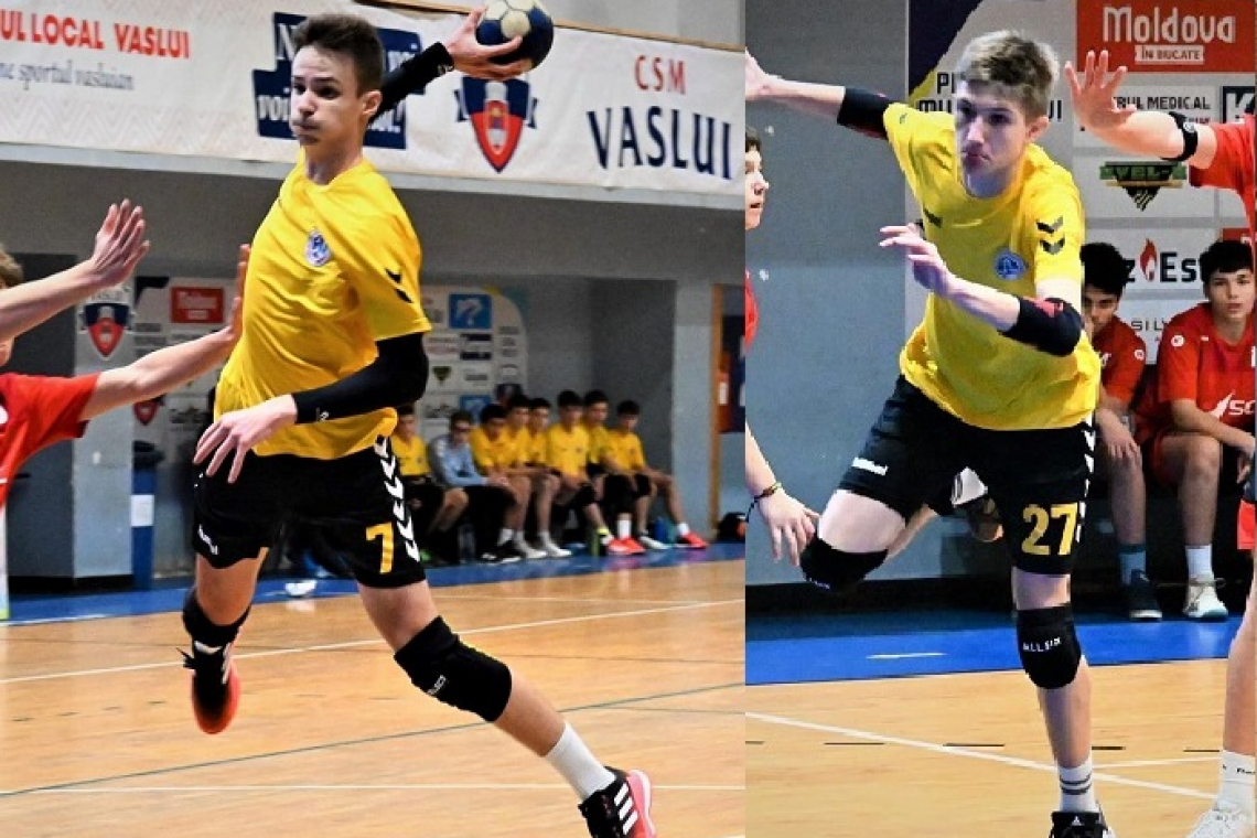 Doi handbaliști de perspectivă convocați la lotul de cadeți