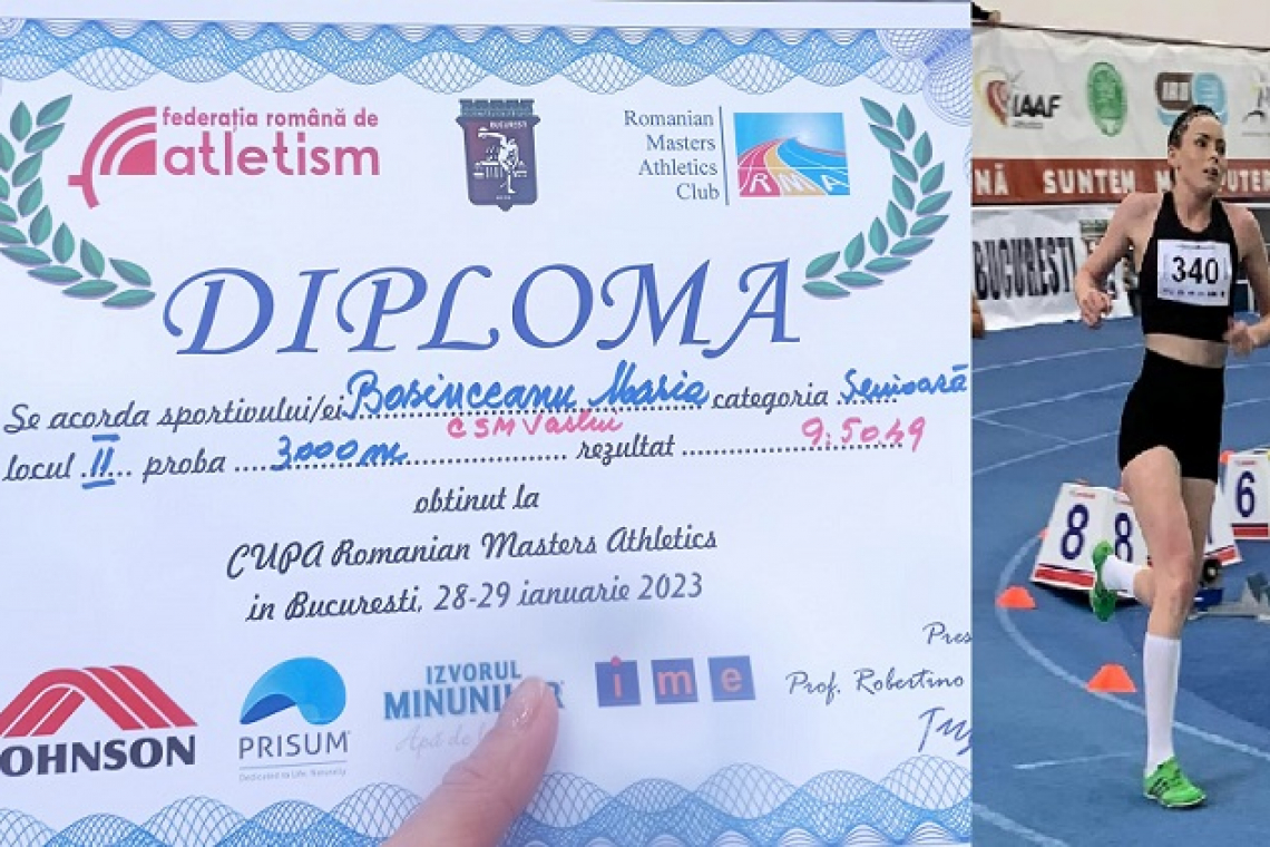 Primele rezultate ale anului pentru atletismul vasluian