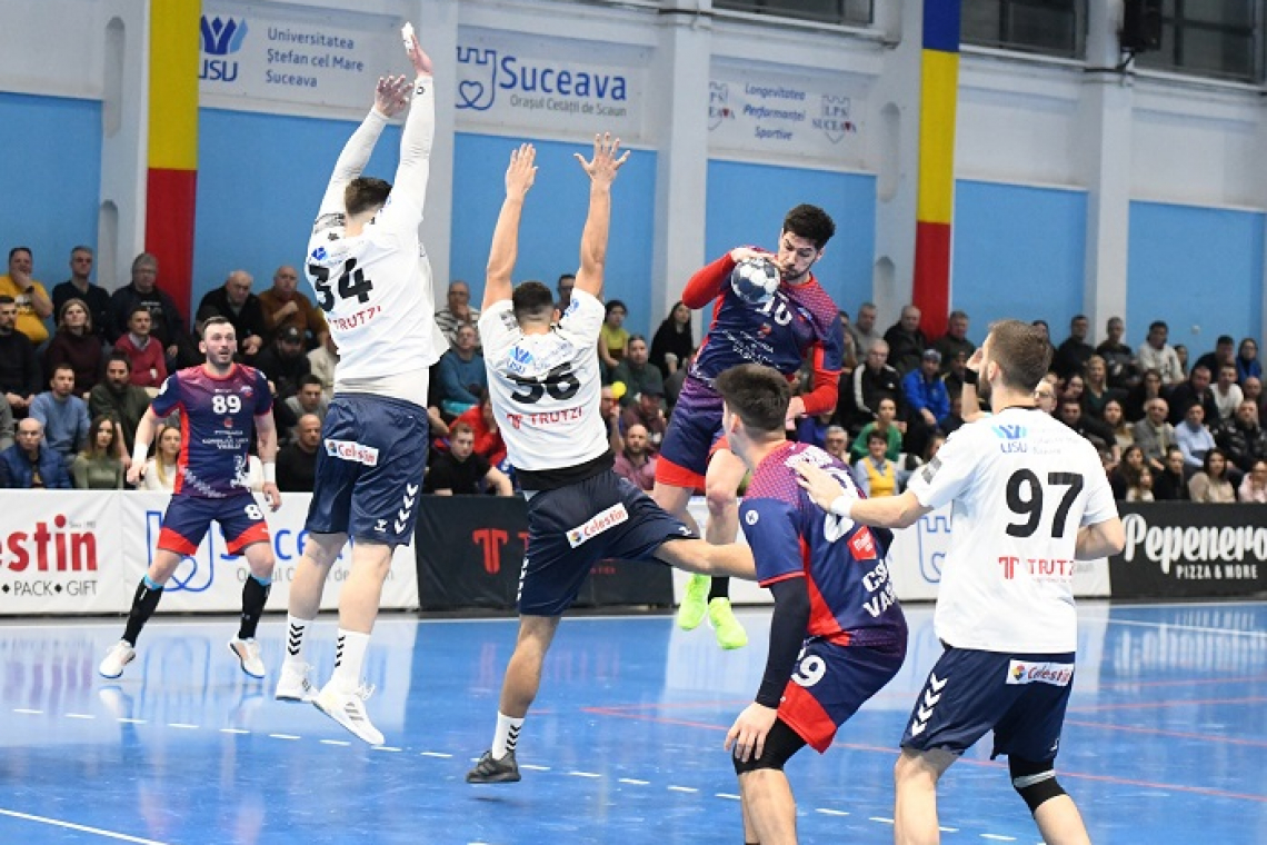 Punct prețios obținut de CSM Vaslui la Suceava