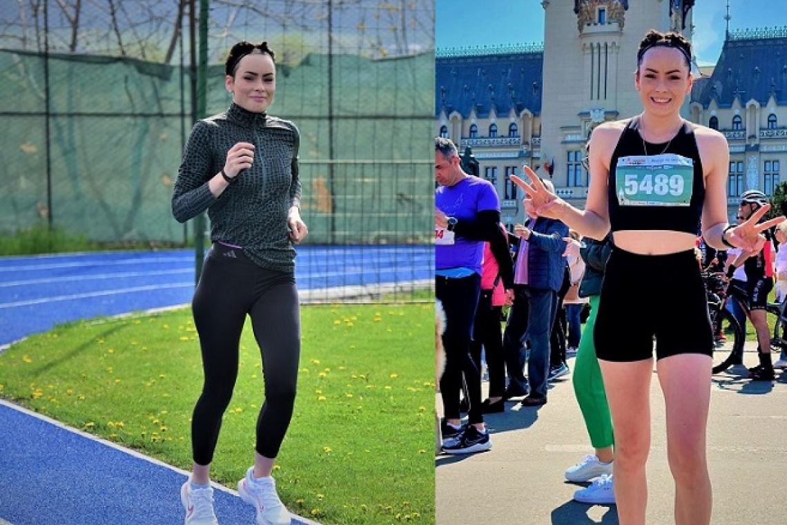 Magda Bosînceanu, printre câștigătoarele Semimaratonului de la Iași