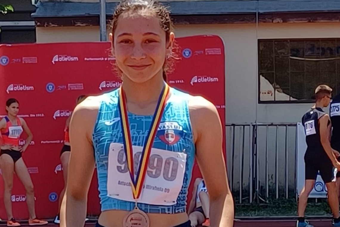 Bronz la Campionatul Național U18 de atletism