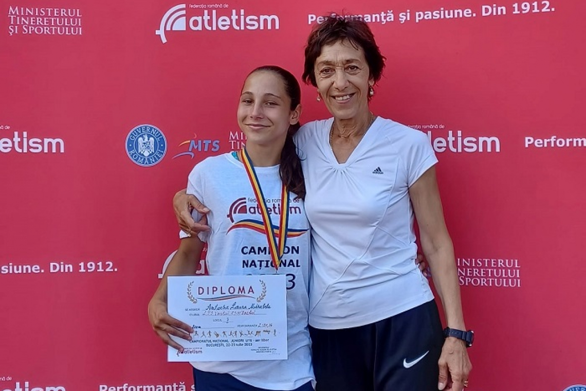 Laura Antoche, dublă campioană la U16