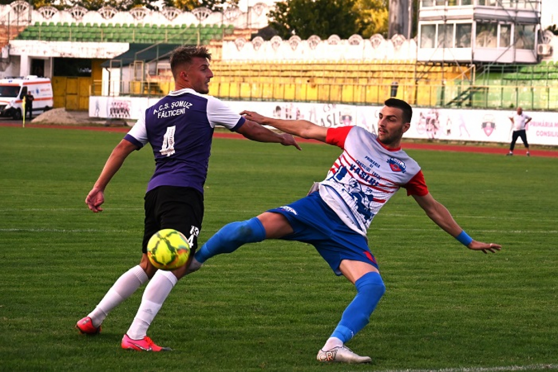Punct smuls în prelungiri de CSM Vaslui în fața Fălticeniului