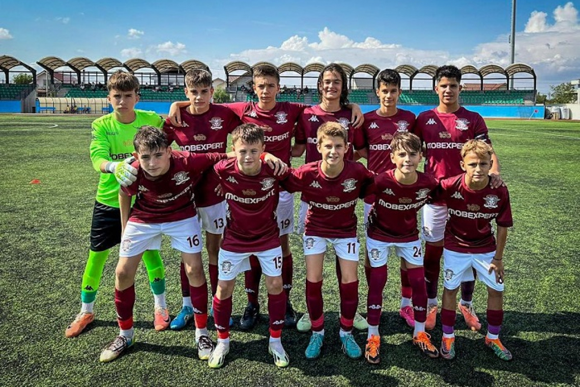 Un puști format la LPS Vaslui a marcat pentru Rapid București