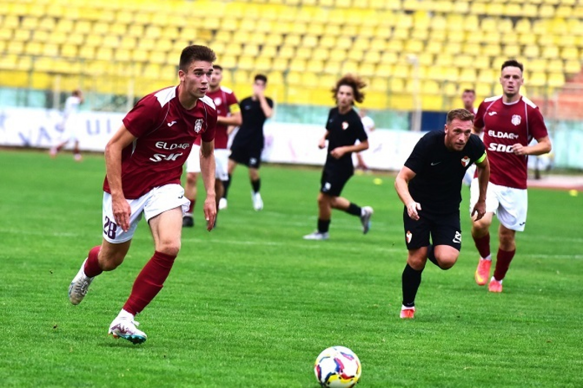 VIDEO / Juniorul Iulian Dascălu la primul gol la seniori