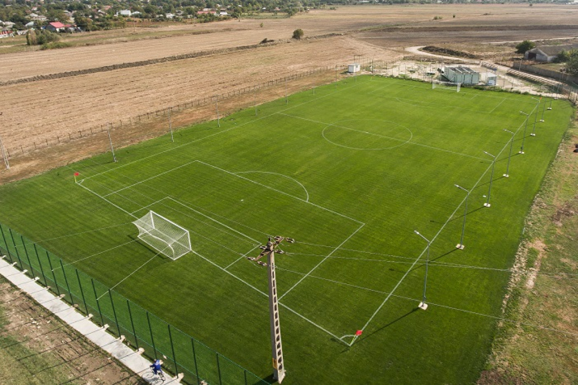 Comuna Zorleni are parte de un nou stadion de fotbal