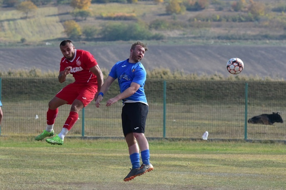 Meci echilibrat la Muntenii de Sus!