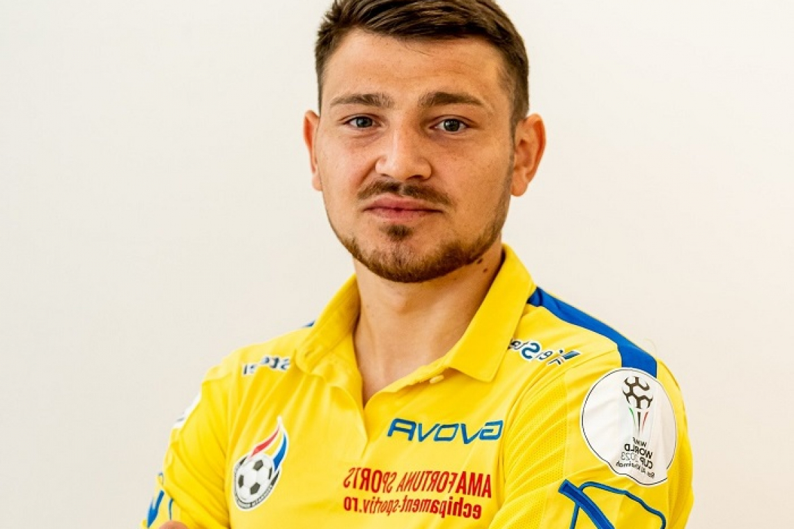 Debut cu 3 goluri pentru Vlăduț Mocanu la Mondialul de minifotbal