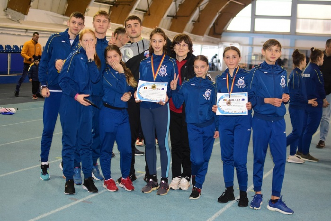 Rezultate remarcabile pentru atletismul vasluian