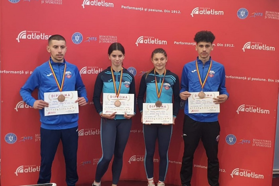 Bronz pentru ștafeta mixtă de la CSM Vaslui