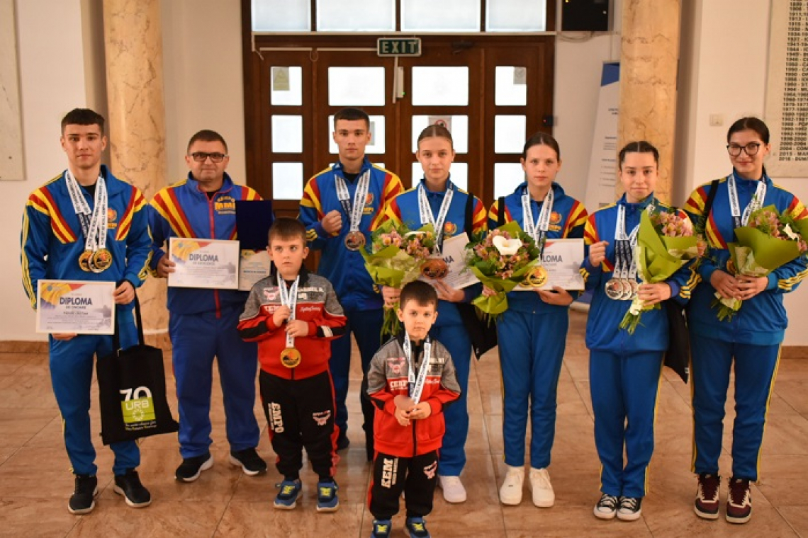 Sportivii de la Wazary Dojo Bârlad pe podium la Campionatul Mondial de Kempo