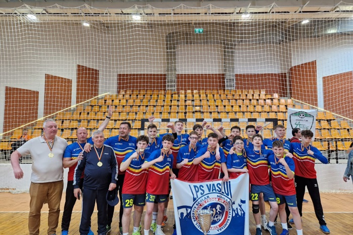 LPS Vaslui este regina handbalului masculin la juniori III