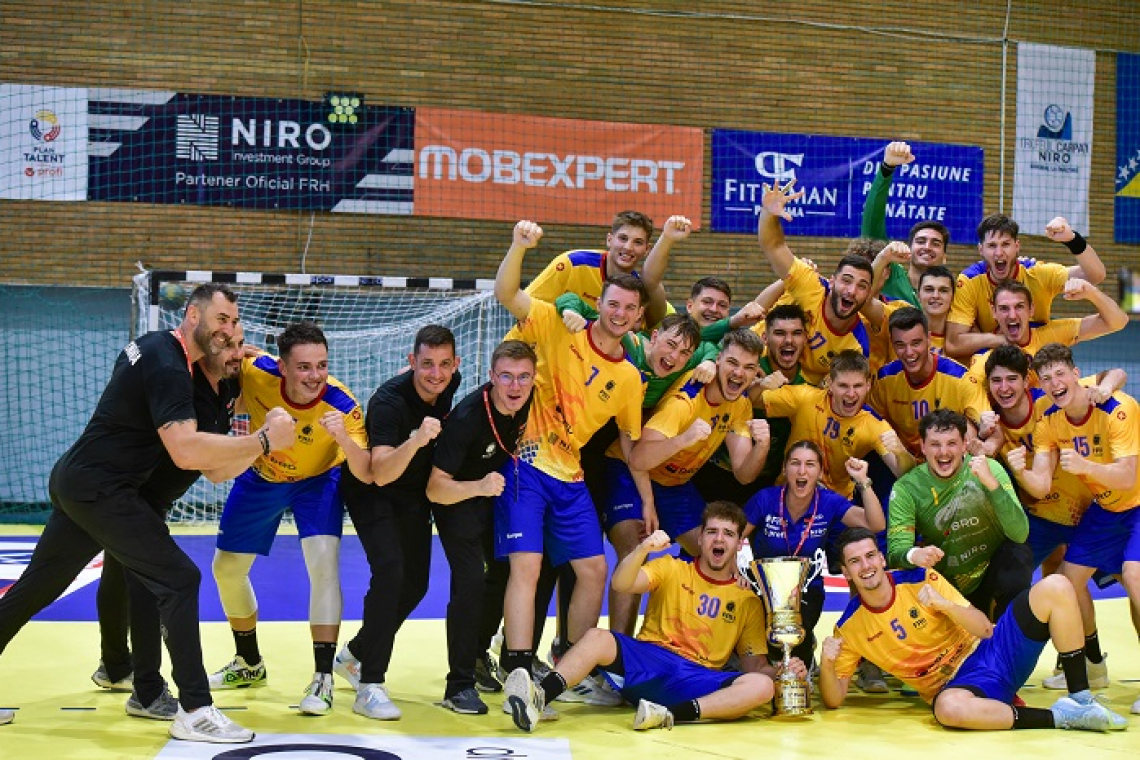 România câștigă Trofeul Carpați - Niro la handbal, tineret
