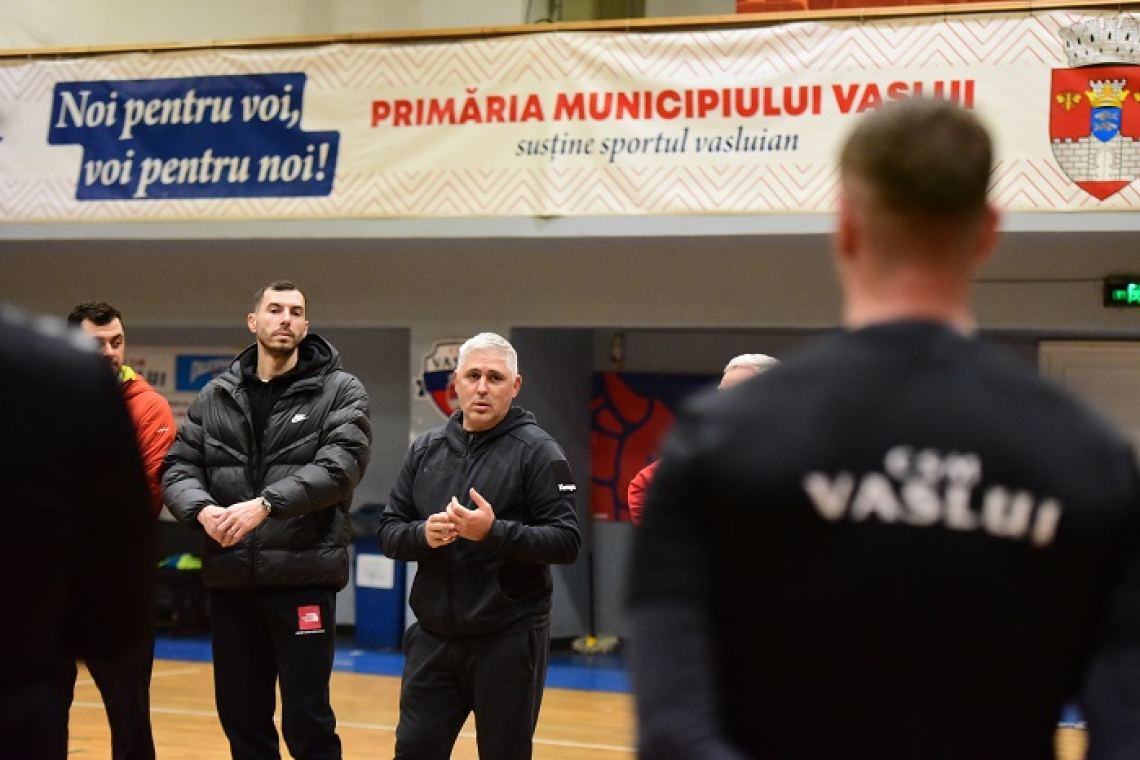 Optimism pentru partea a doua de campionat la CSM Vaslui