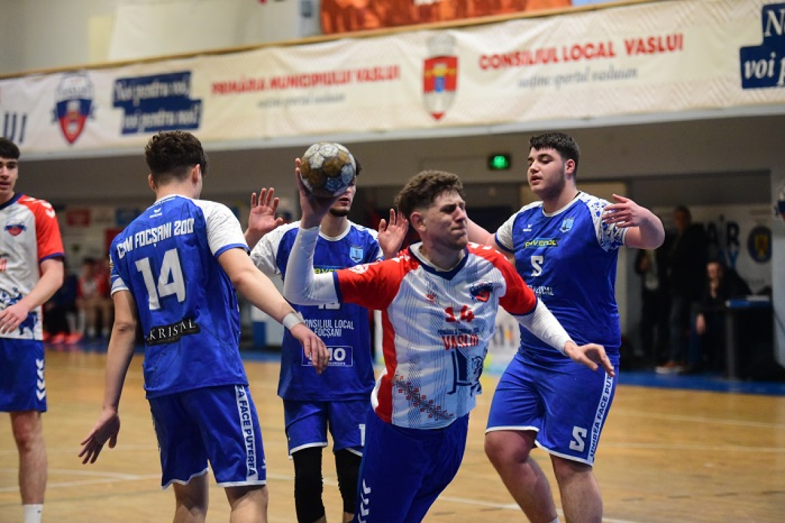 Victorie categorică obținută de echipa de tineret a CSM Vaslui la turneul 3