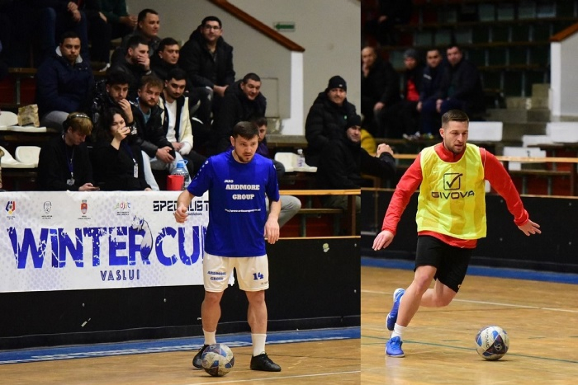 Doi vasluieni convocați la naționala României de minifotbal
