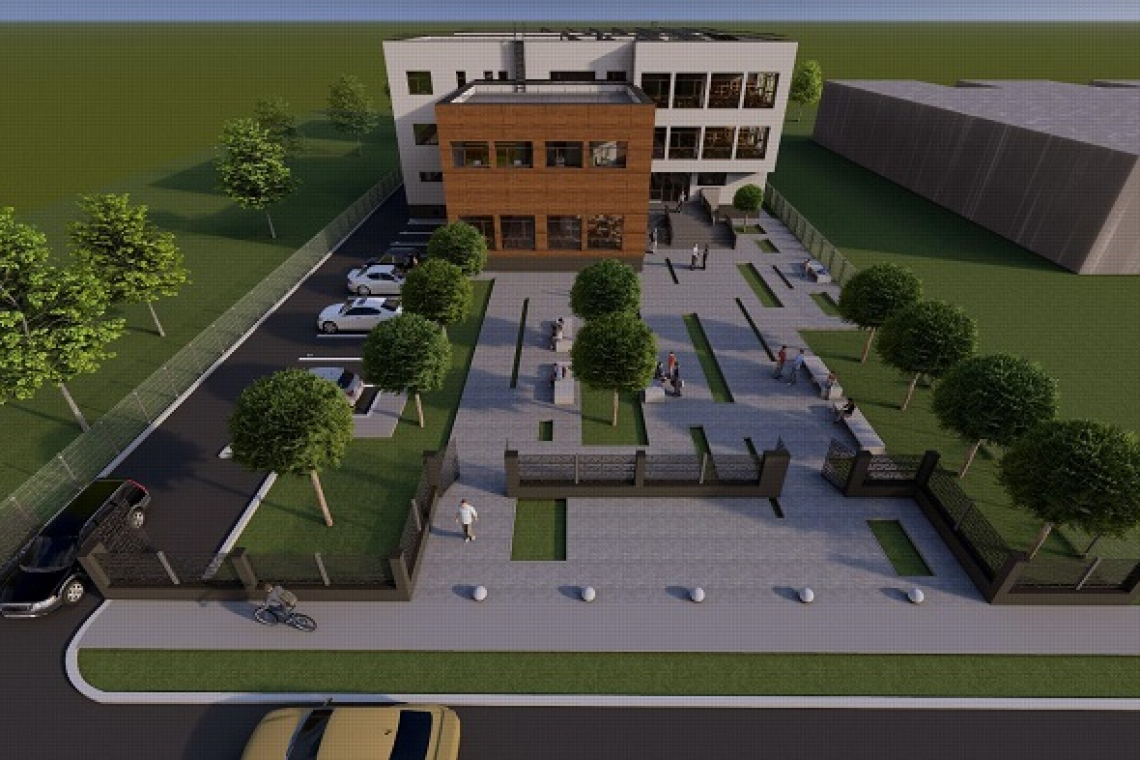 Sală de sport și internat pentru infrastructura sportivă școlară