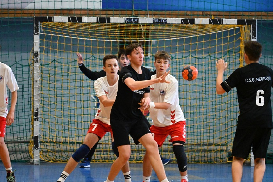 Negreștiul găzduiește grupa semifinală 1 Perseverență la handbal masculin J3