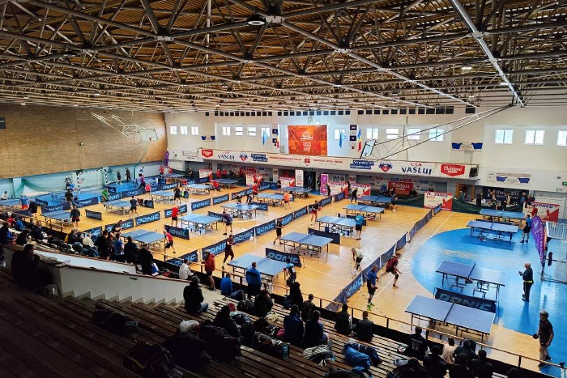 Cel mai mare simultan la tenis de masă din zona Moldovei a avut loc la Vaslui