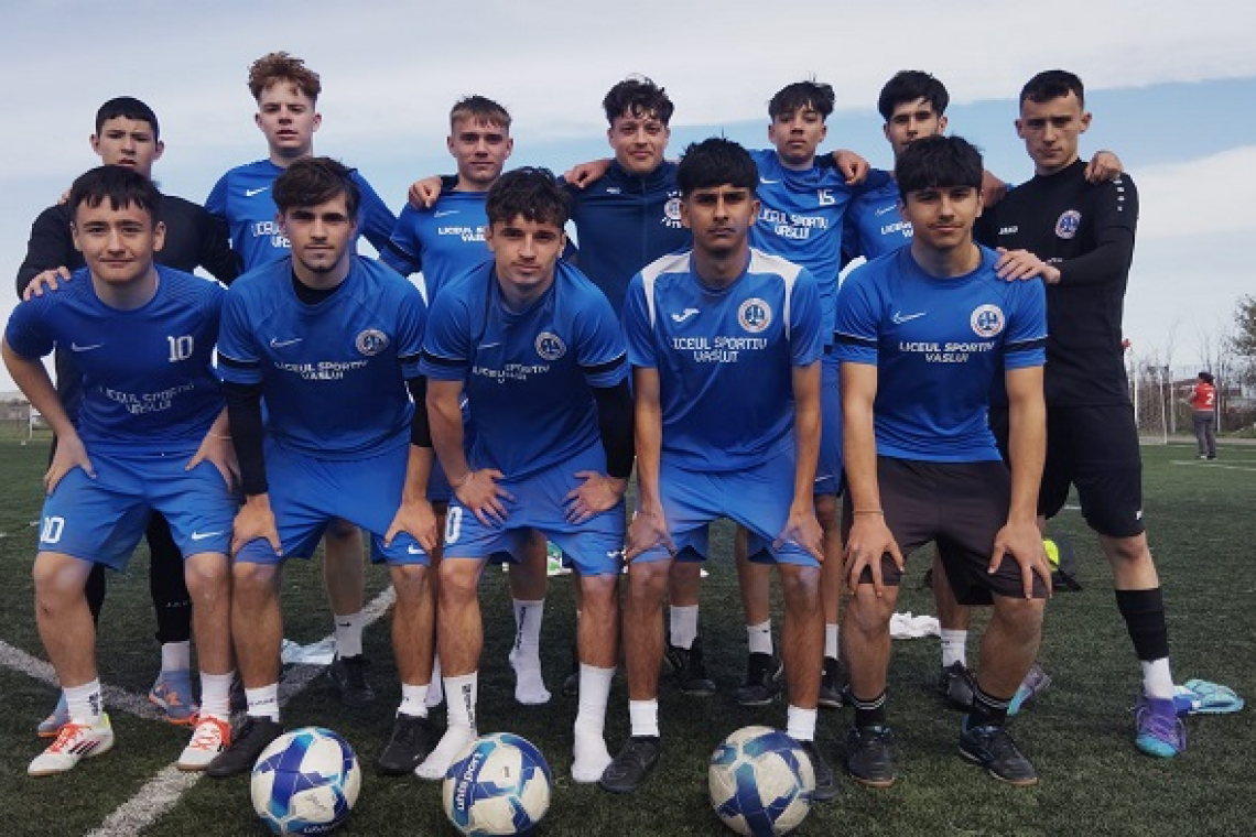 LPS Vaslui este campioana Moldovei la fotbal U16