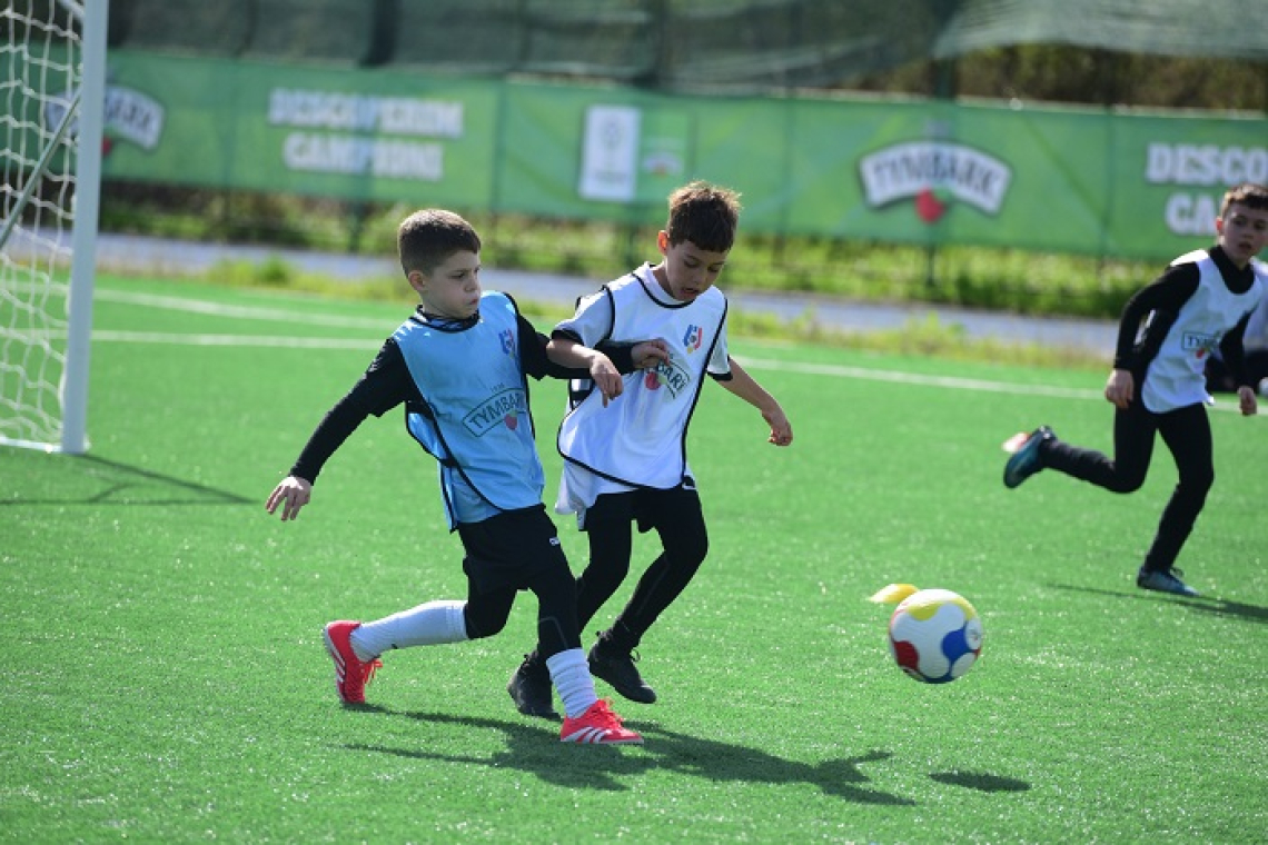 Vasluiul, gazda etapei finale a Cupei Tymbark la fotbal U8 băieți și fete