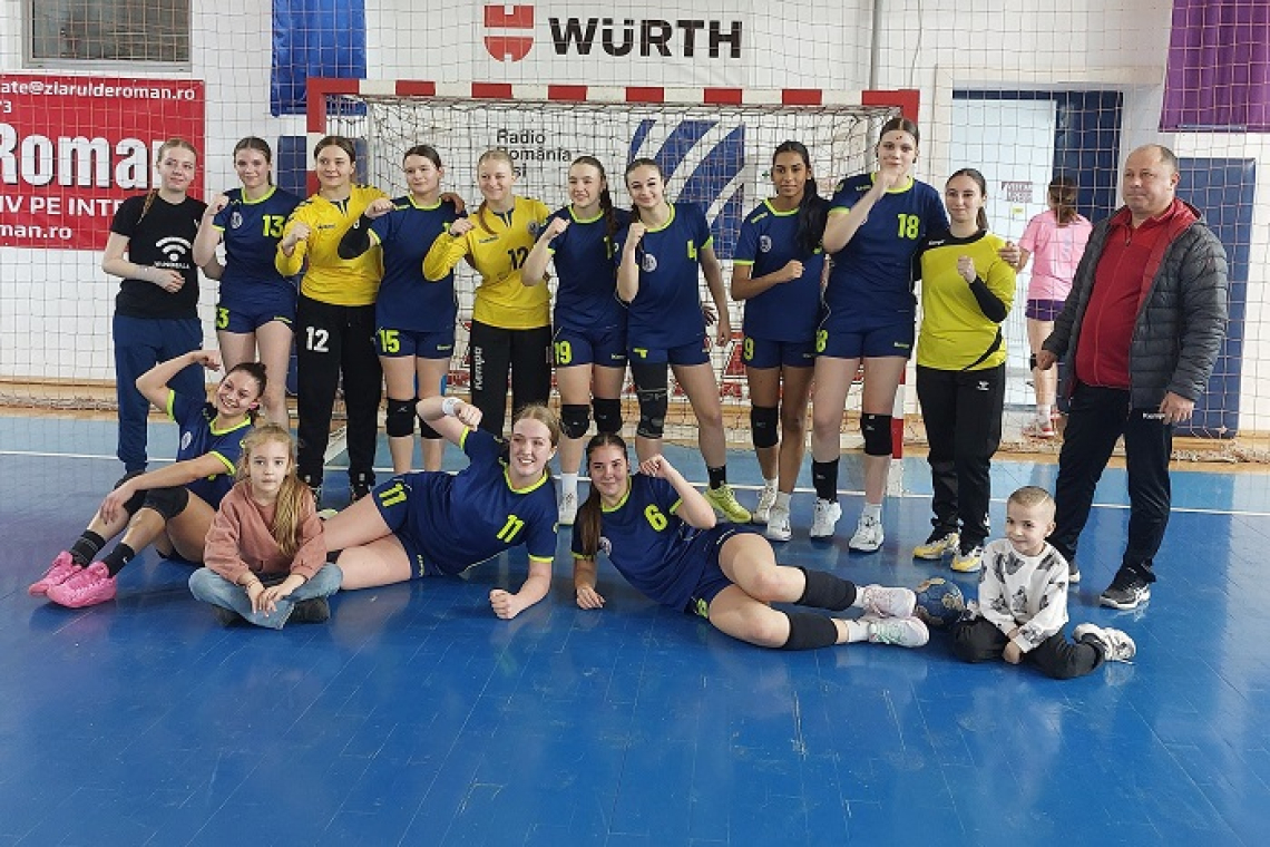 Vaslui gazda turneului Semifinal 1 Valoare la handbal feminin, junioare 2