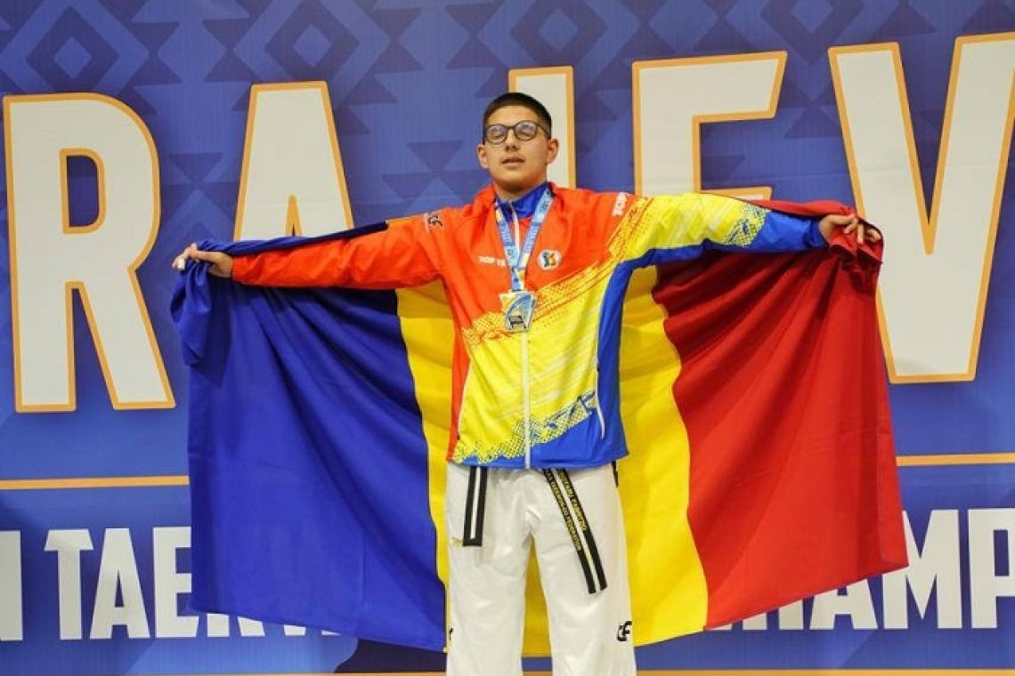 Un vasluian a adus prima medalie de aur pentru România la Europeanul de teakwon-do ITF