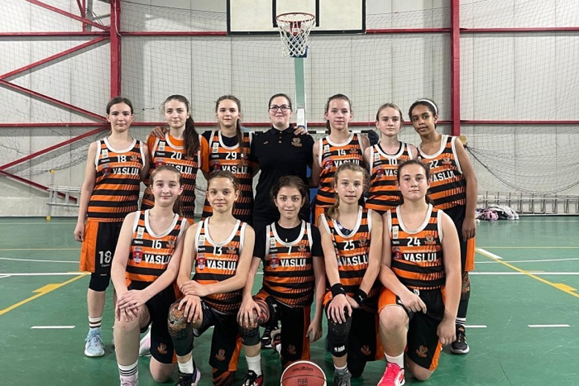 Vasluiul găzduiește turneul final regional la baschet feminin U12