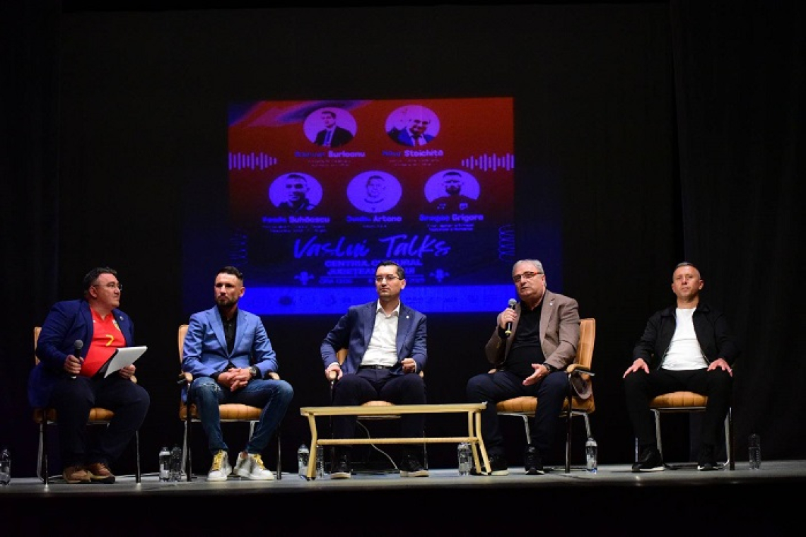 Președintele FRF, Răzvan Burleanu, invitat special la dezbaterea „Vaslui Talks”